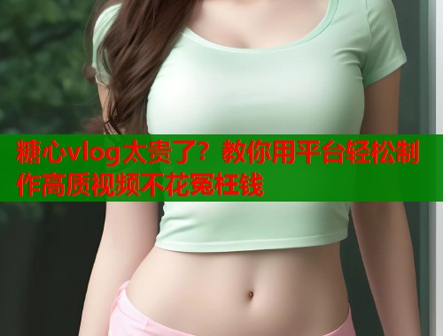 糖心vlog太贵了？教你用平台轻松制作高质视频不花冤枉钱