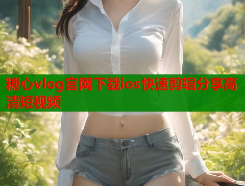 糖心vlog官网下载ios快速剪辑分享高清短视频