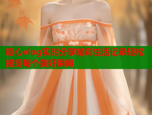糖心vlog实时分享精彩生活记录轻松捕捉每个美好瞬间