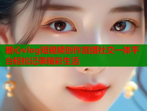 糖心vlog短视频创作直播社交一体平台轻松记录精彩生活