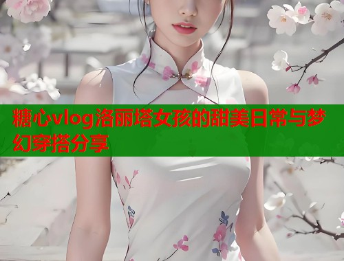 糖心vlog洛丽塔女孩的甜美日常与梦幻穿搭分享