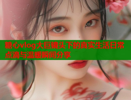 糖心vlog大巨镜头下的真实生活日常点滴与温暖瞬间分享