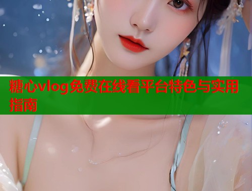 糖心vlog免费在线看平台特色与实用指南